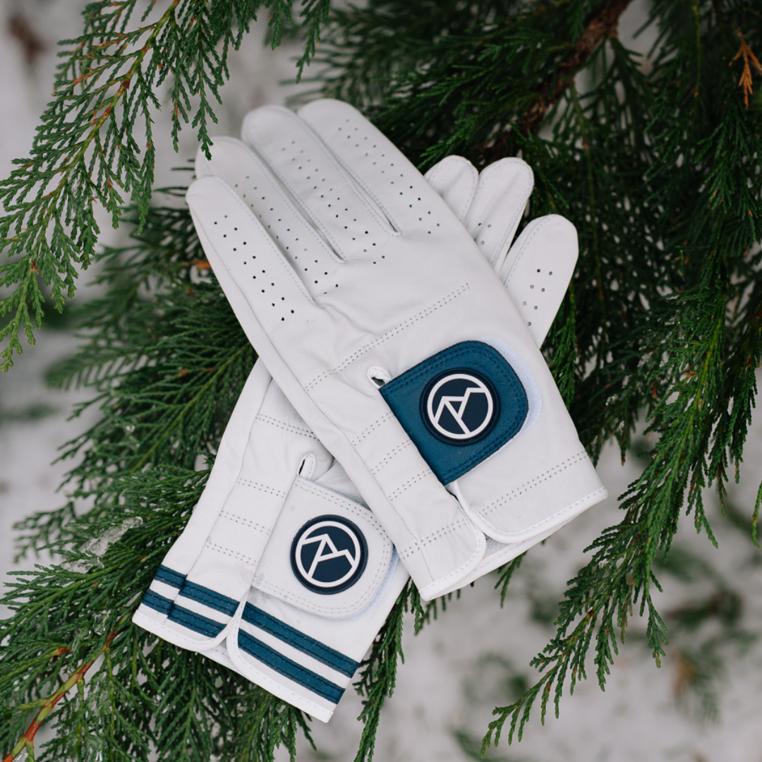 ラッセルノ ゴルフ コブラプリント モックネック ショートスリーブ ホワイト 5 NoCo Pines Premium Golf Glove, Cabretta Leather – North Coast Golf Co.