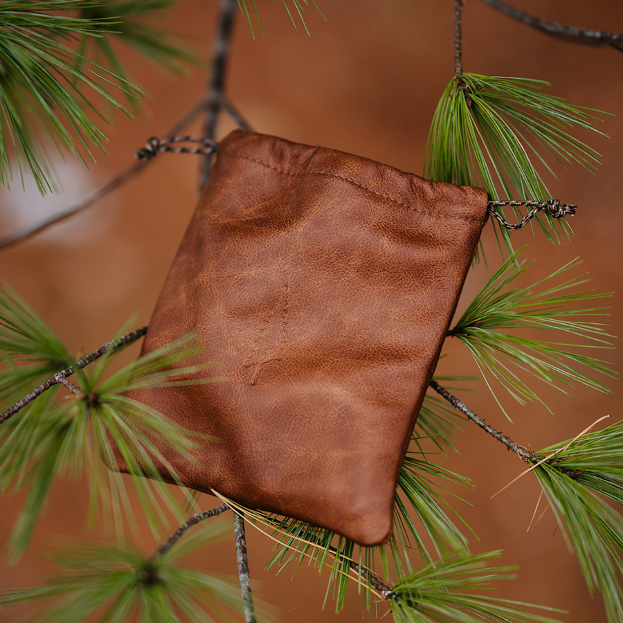 Leather Valuables Pouch