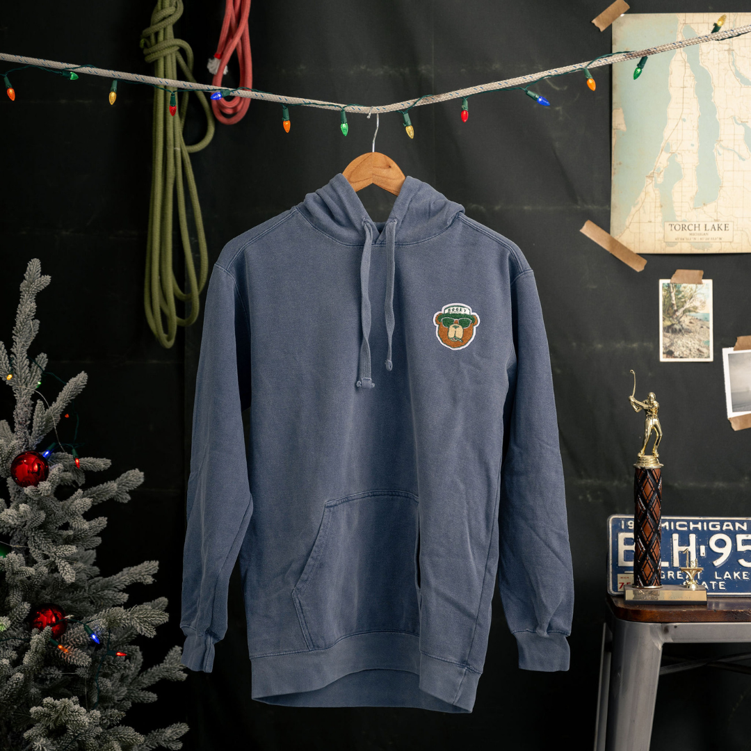 North Coast Golf Co. Bogey Chenille Patch Hoodies Faded Navy XL