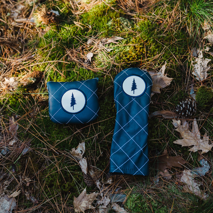 Lone Pines Quilt Leather Headcovers