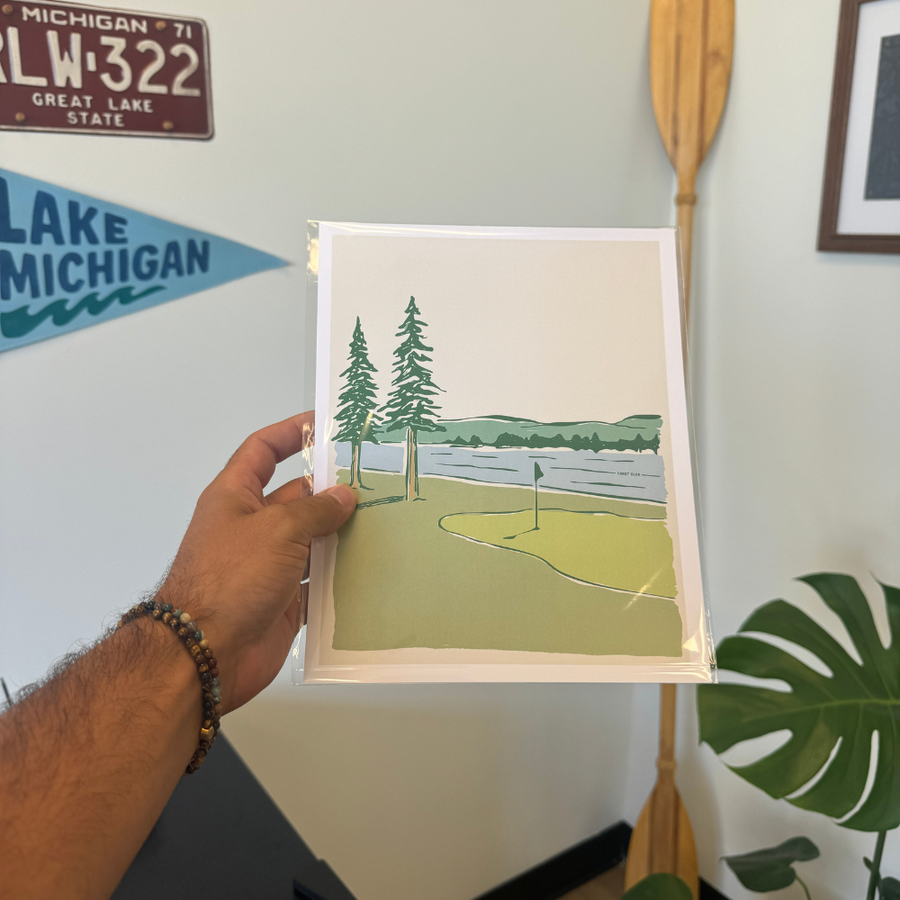 Coast Club Wall Print