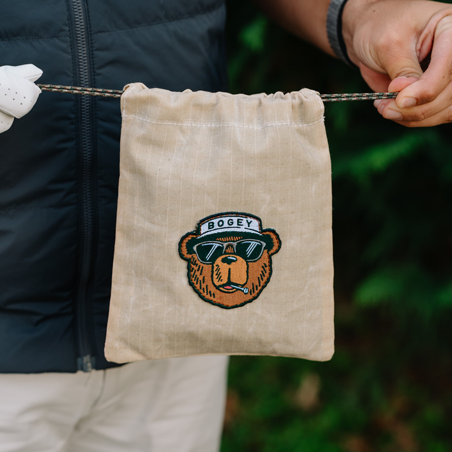 Bogey Waxed Ripstop Valuables Pouch