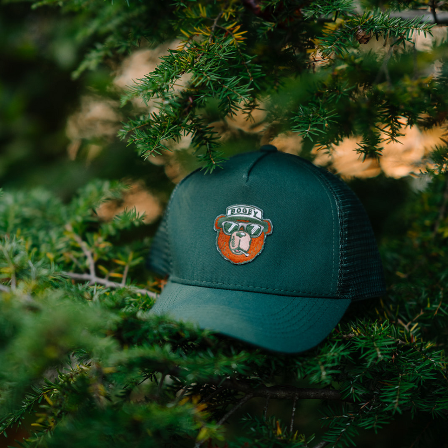 Bogey the Bear Trucker Hats