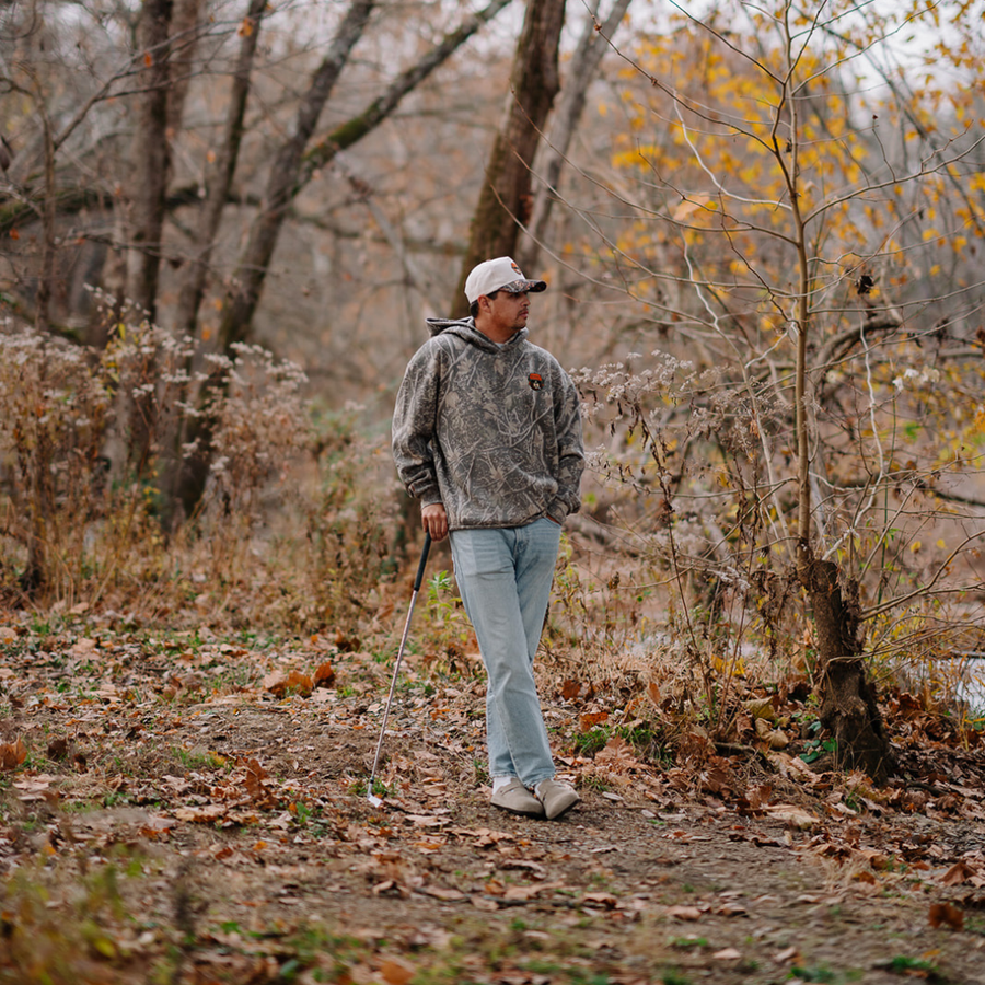 Bogey the Bear Camo Hoodie