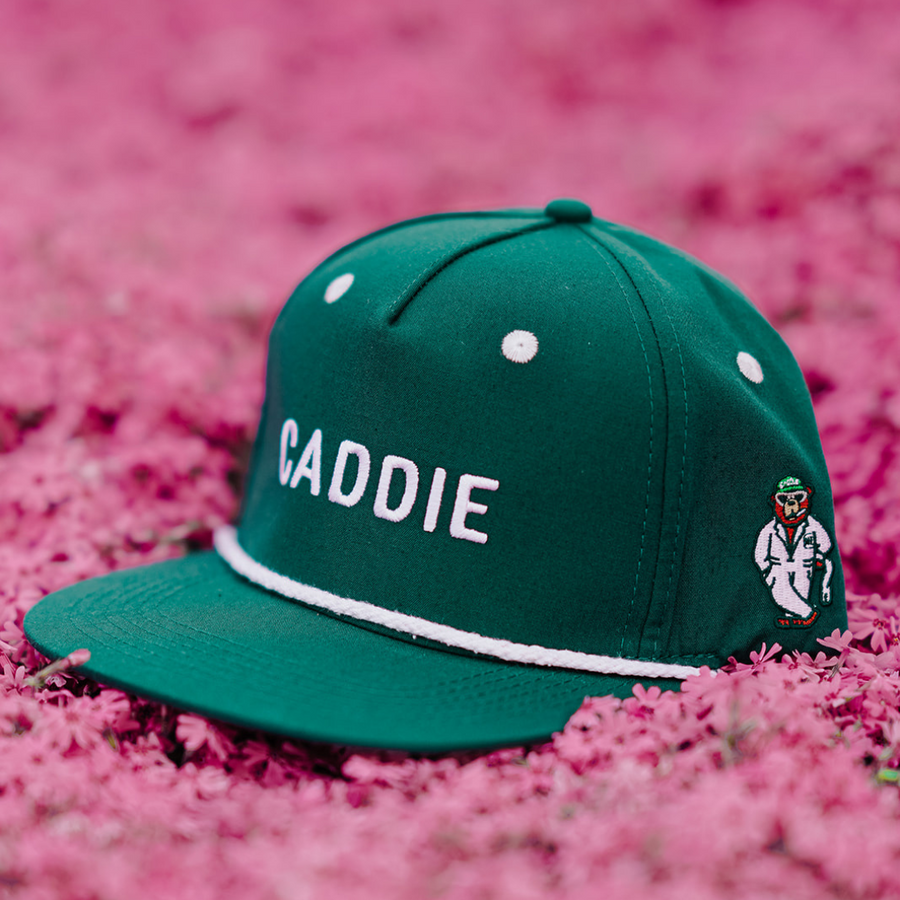 Green Caddie Rope Hat