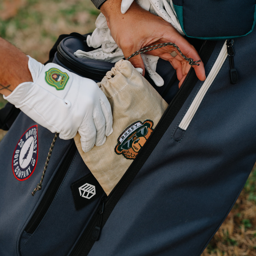 Bogey Waxed Ripstop Valuables Pouch