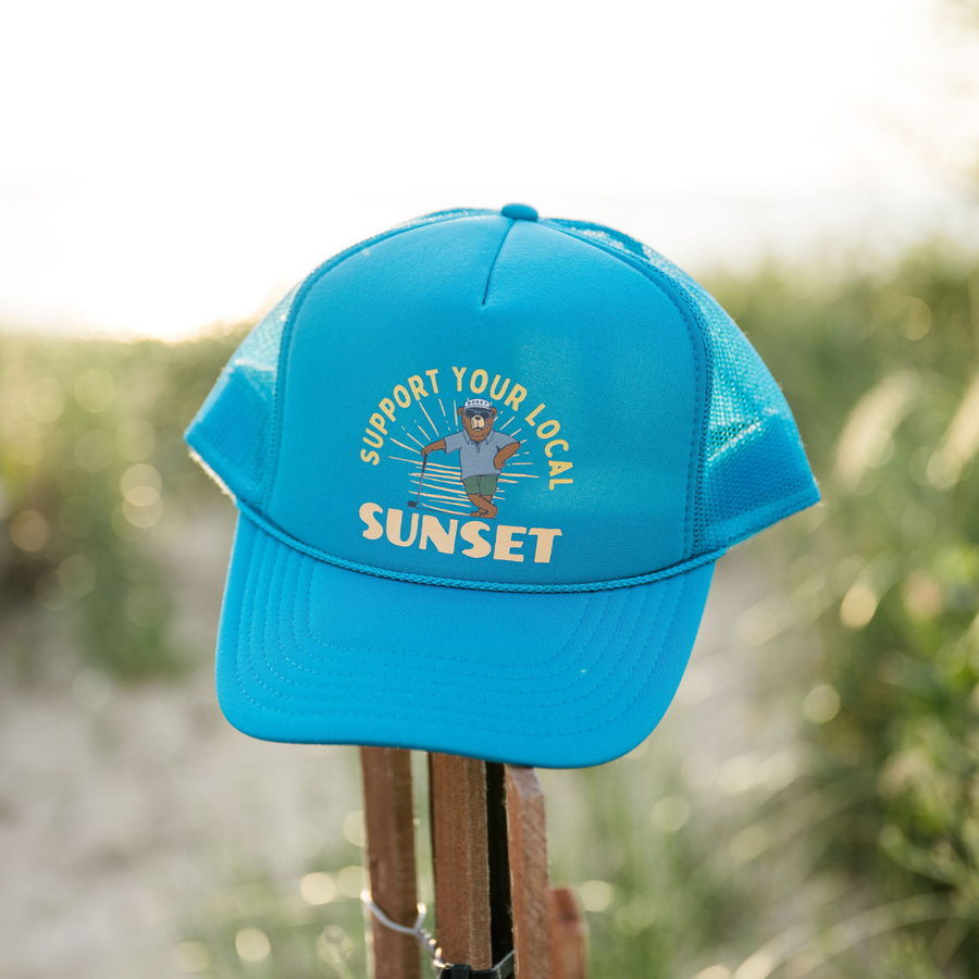 Support Your Local Sunset Trucker Hat