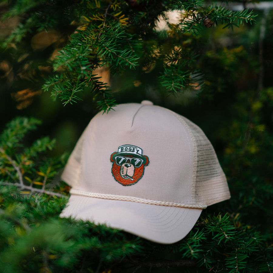 Bogey the Bear Trucker Hats