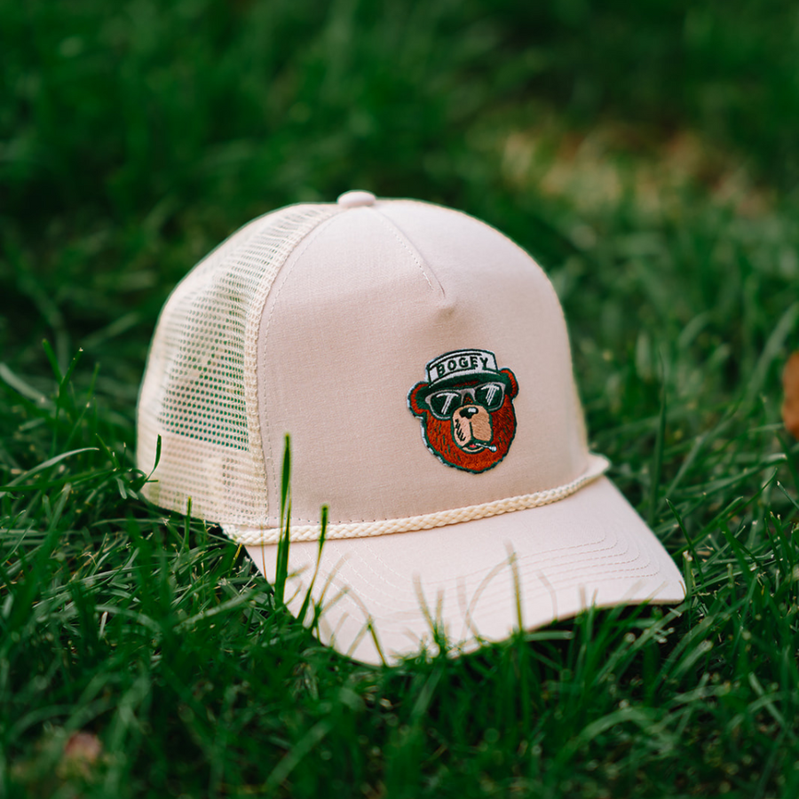 Bogey the Bear Trucker Hats