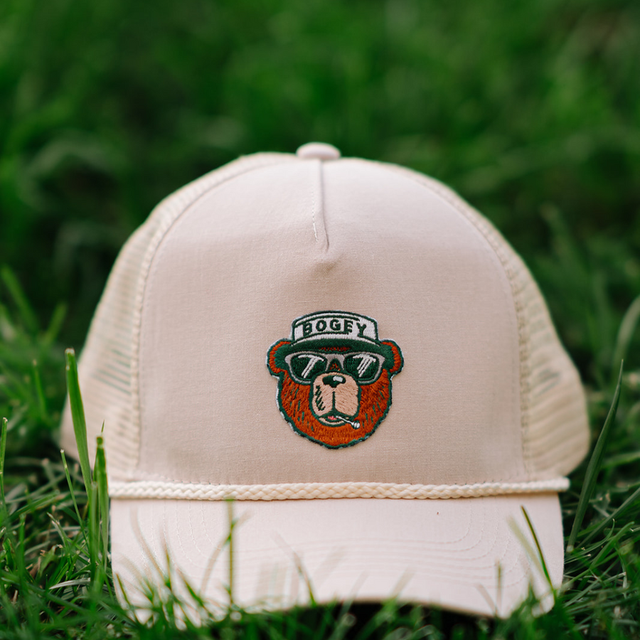 Bogey the Bear Trucker Hats