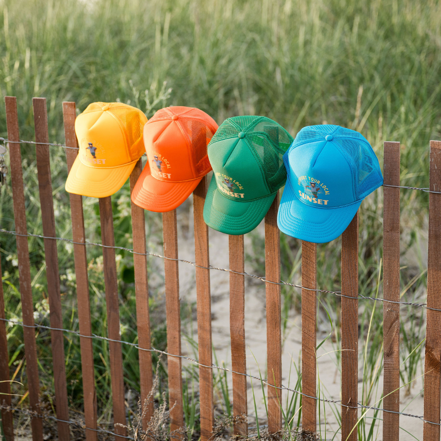 Support Your Local Sunset Trucker Hat