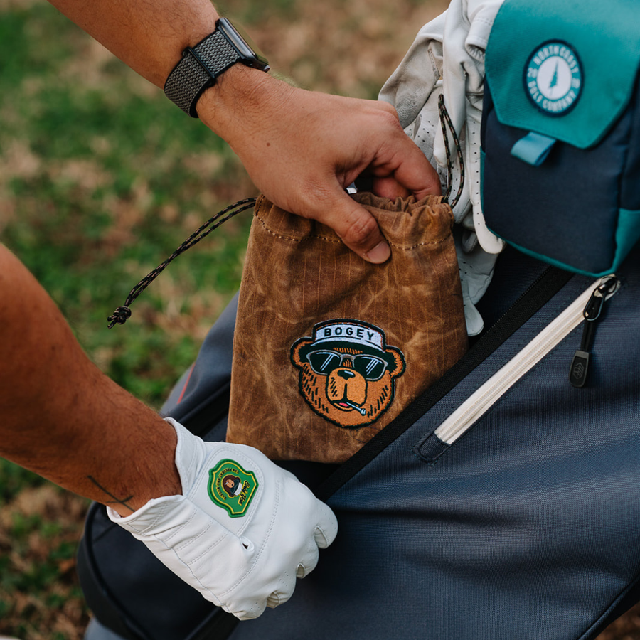 Bogey Waxed Ripstop Valuables Pouch