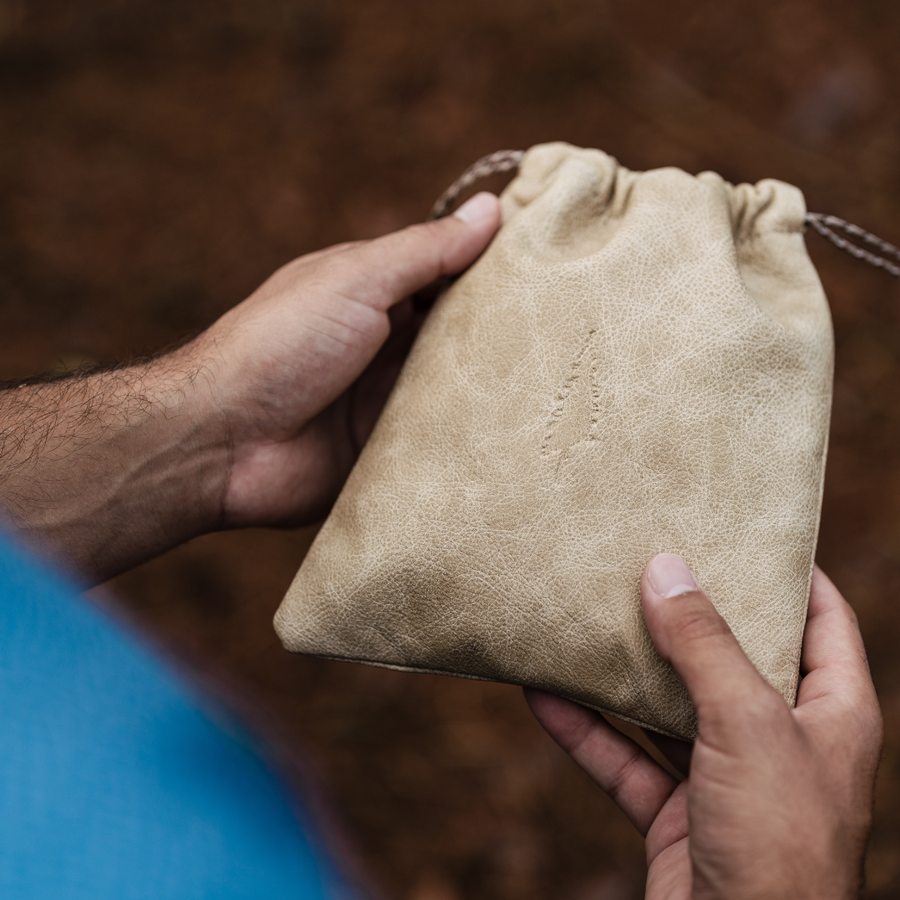 Leather Valuables Pouch