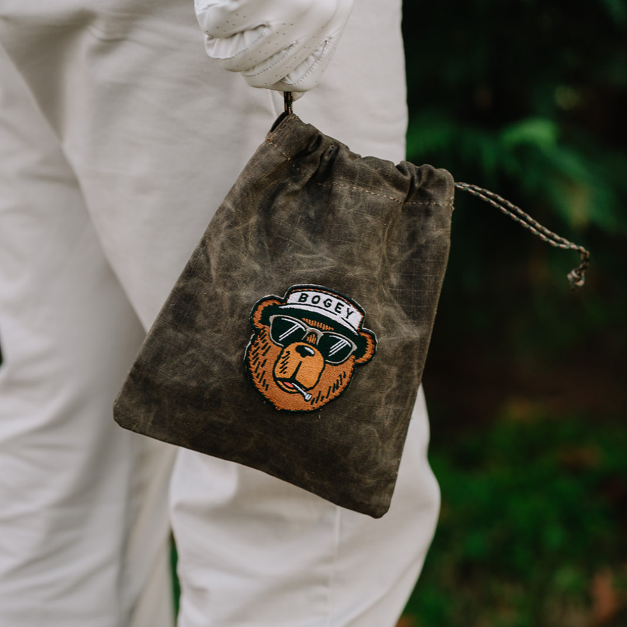 Bogey Waxed Ripstop Valuables Pouch