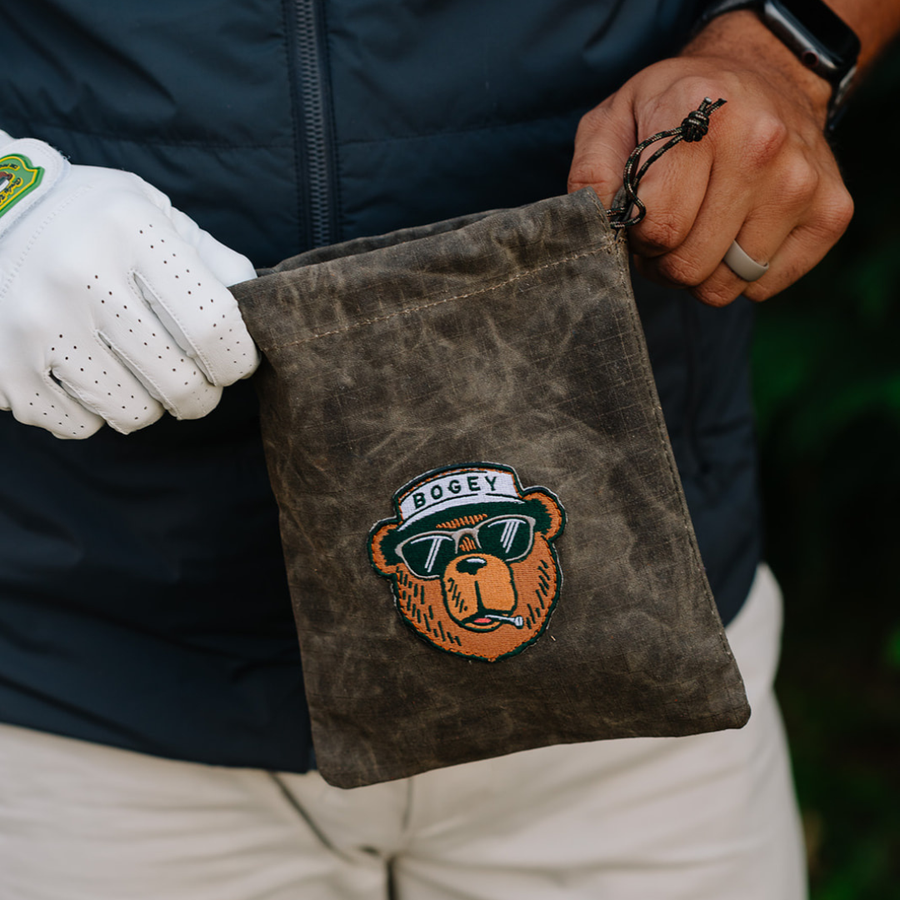 Bogey Waxed Ripstop Valuables Pouch