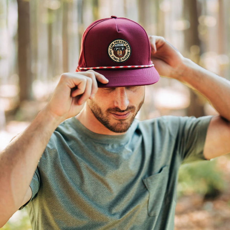 Bogey the Bear Rope Hat North Coast Golf Co