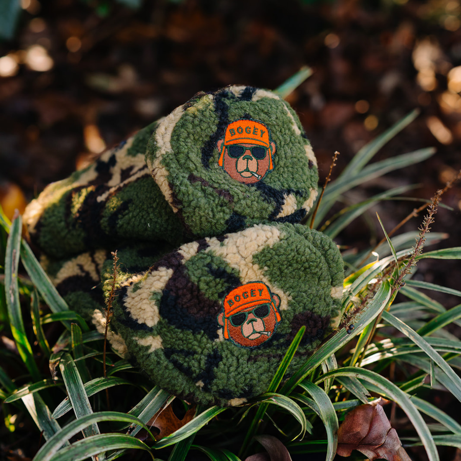 Bogey Camo Sherpa Barrel Headcovers