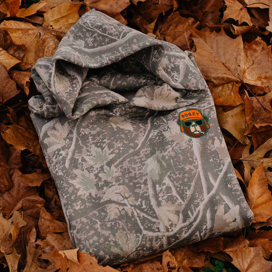 Bogey the Bear Camo Hoodie
