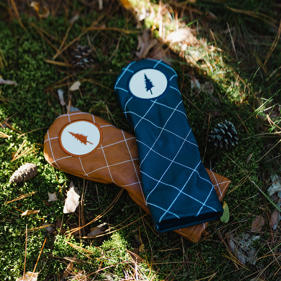 Lone Pines Quilt Leather Headcovers