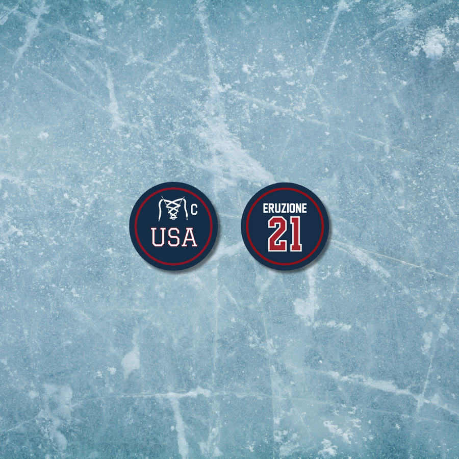 Mike Eruzione USA Enamel Ball Markers PREORDER