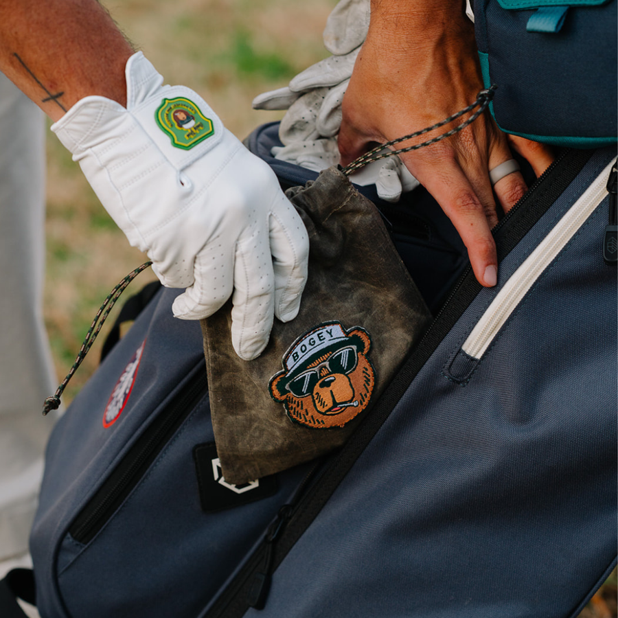 Bogey Waxed Ripstop Valuables Pouch