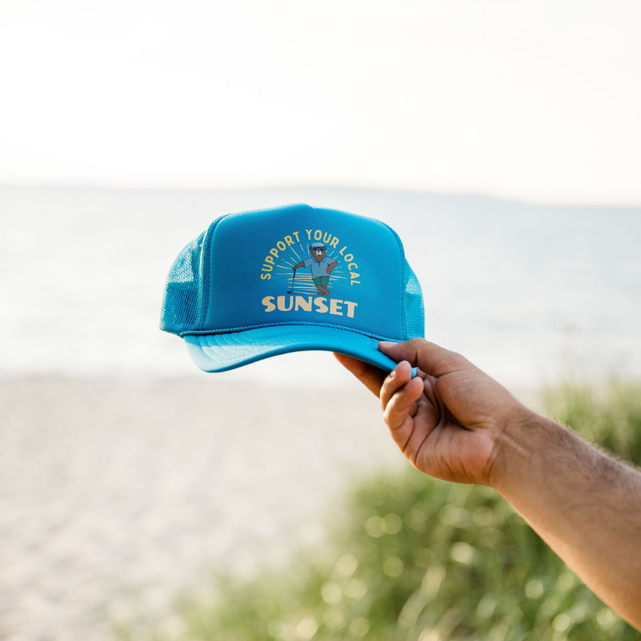 Support Your Local Sunset Trucker Hat