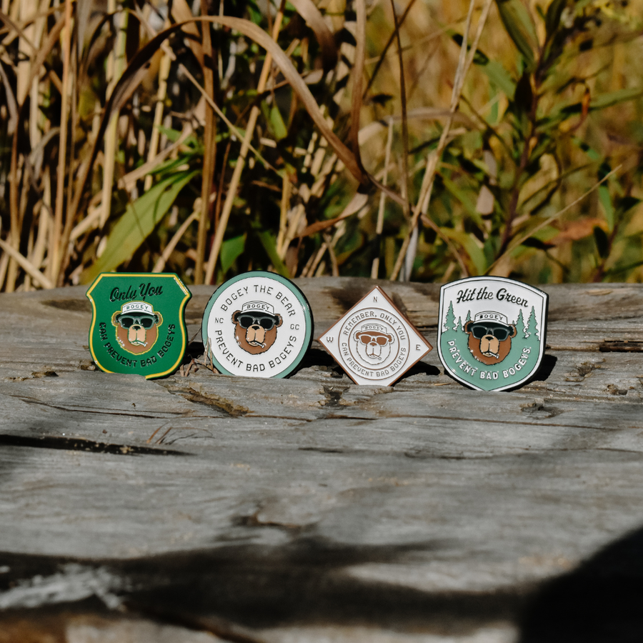 Bogey Camp Scout Enamel Ball Markers