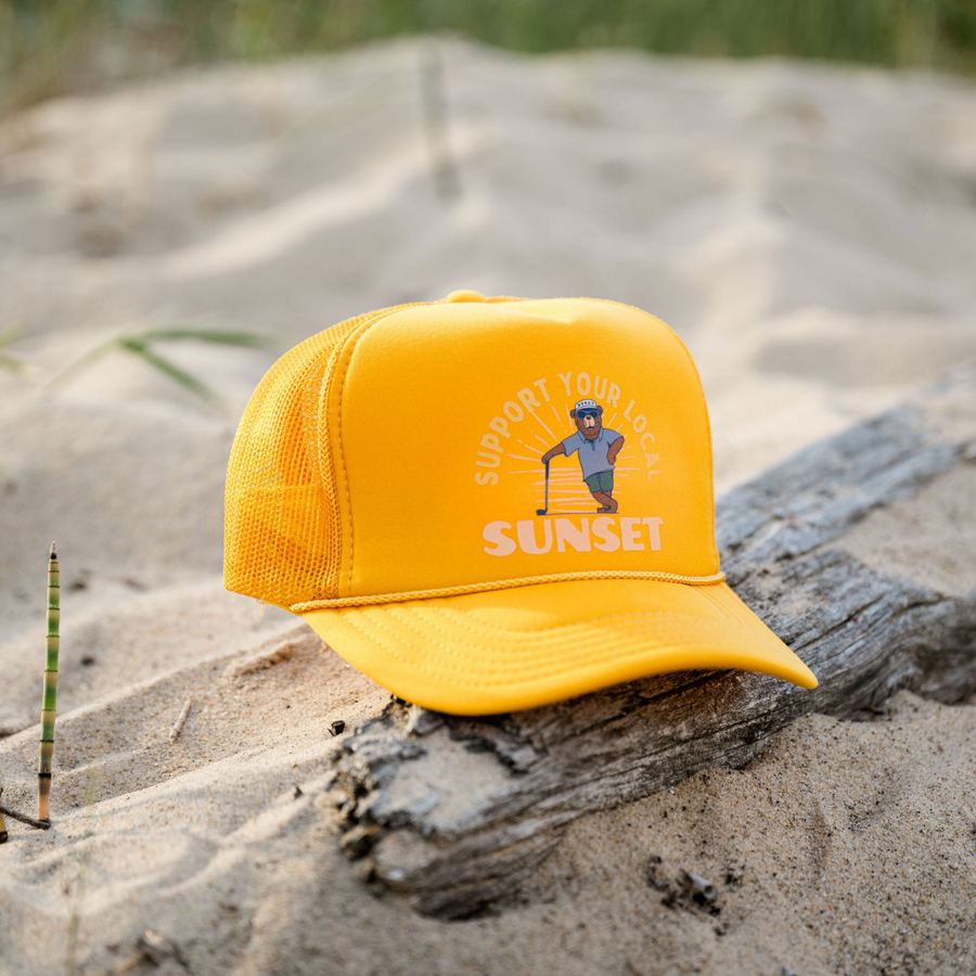 Support Your Local Sunset Trucker Hat