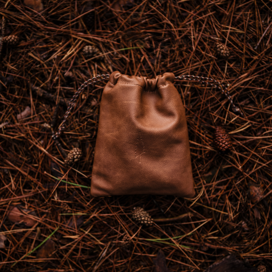 Leather Valuables Pouch