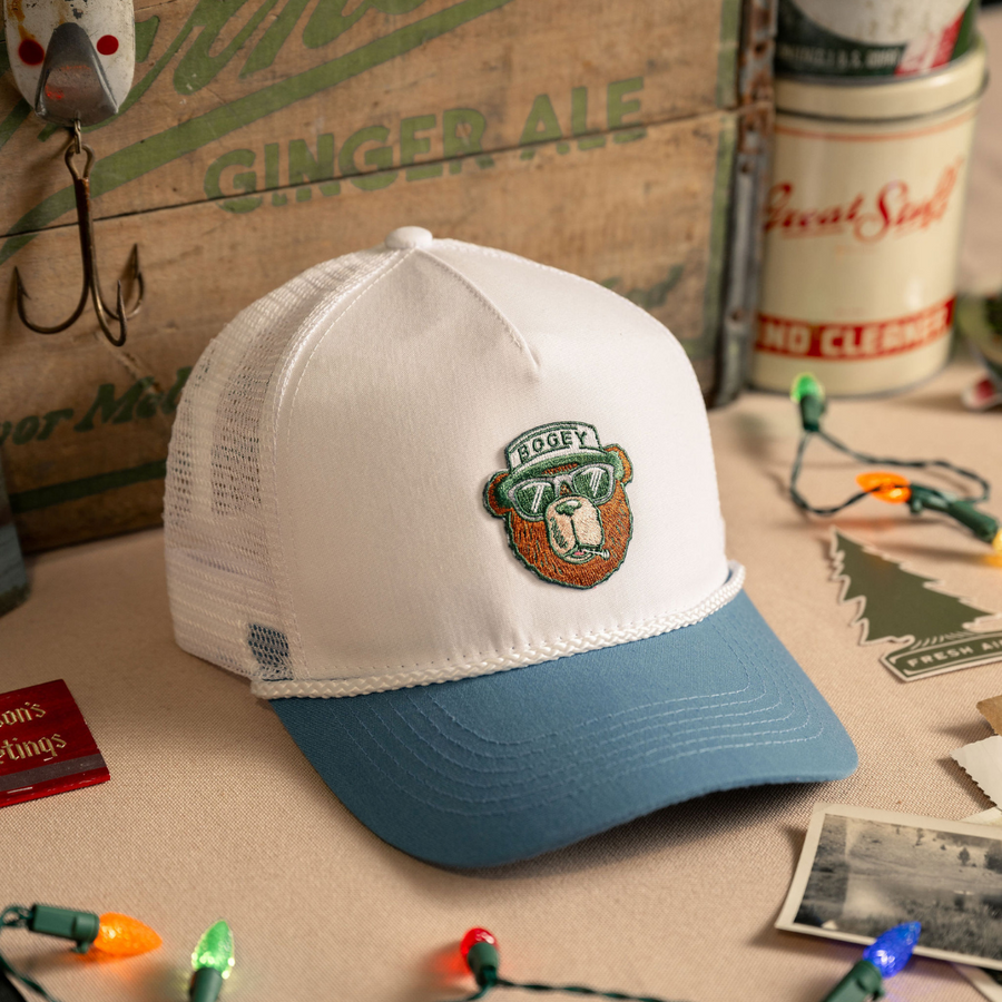 Bogey the Bear Trucker Hats