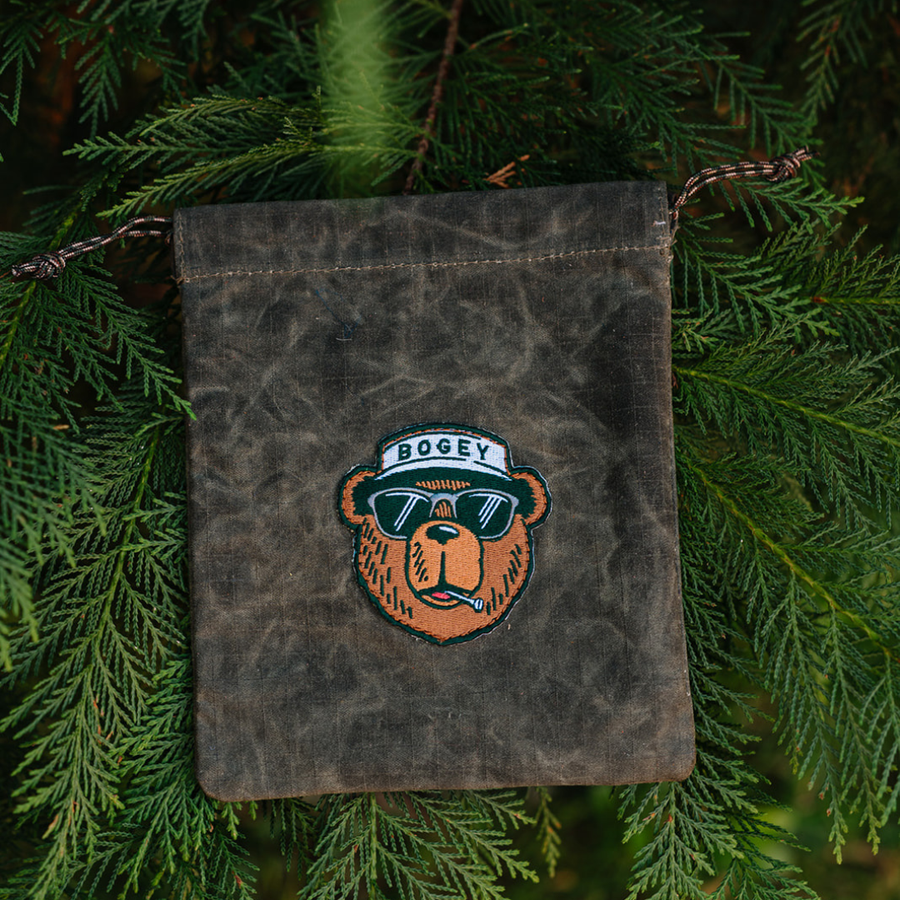 Bogey Waxed Ripstop Valuables Pouch