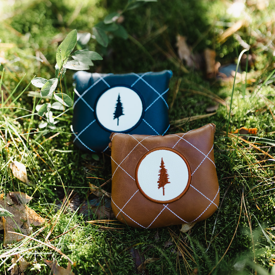 Lone Pines Quilt Leather Headcovers