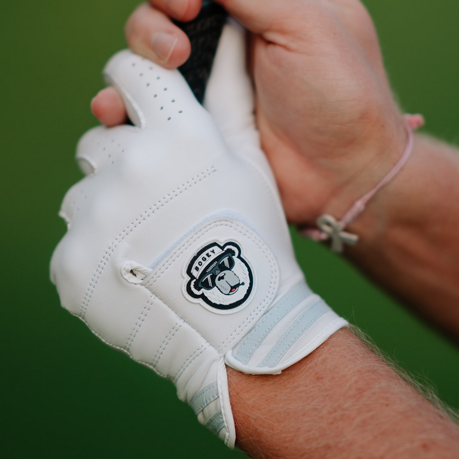 Bogey Polar Bear Premium Golf Glove, Cabretta Leather – North Bogey Polar Bear Premium Golf Glove, Cabretta Leather – North