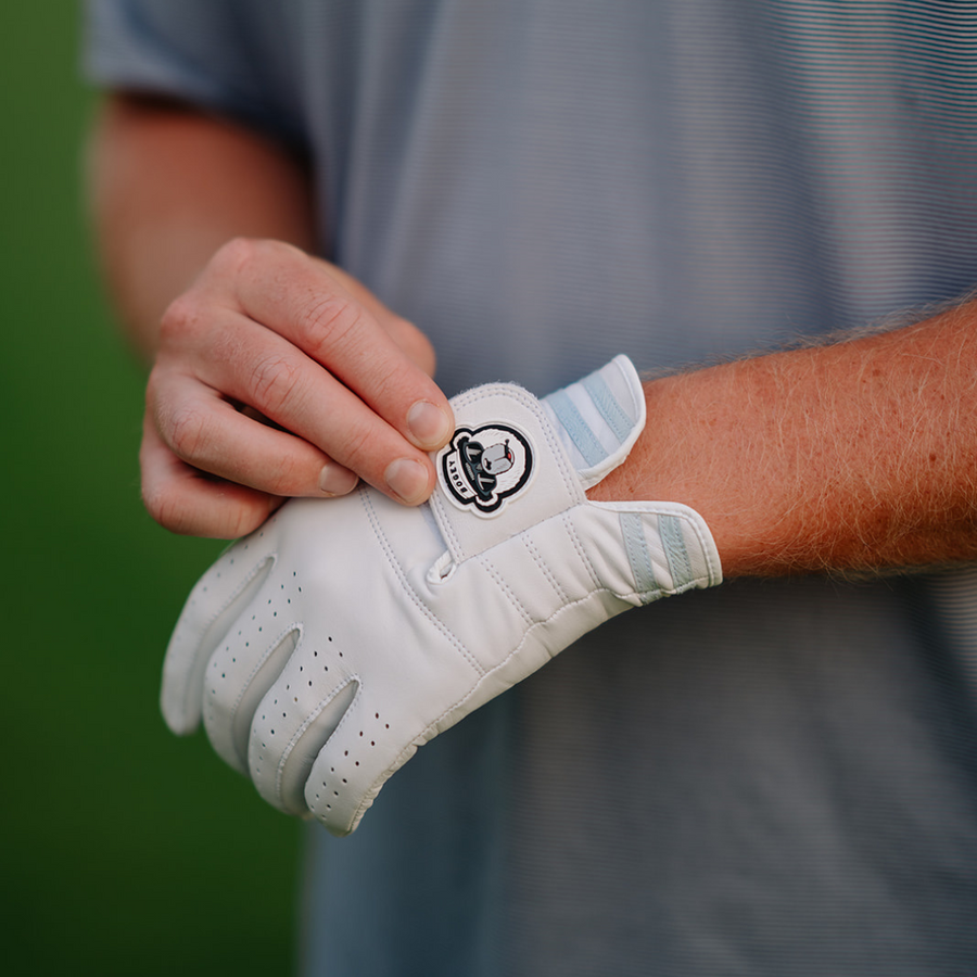 polo bear handschuhe Bogey Polar Bear Premium Golf Glove, Cabretta Leather Left Hand (Righty) / Men's Large