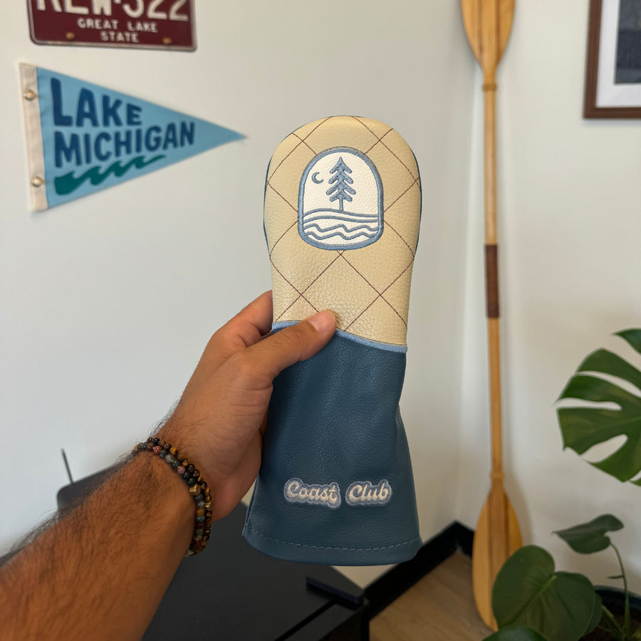Coast Club Wavy Leather Headcovers
