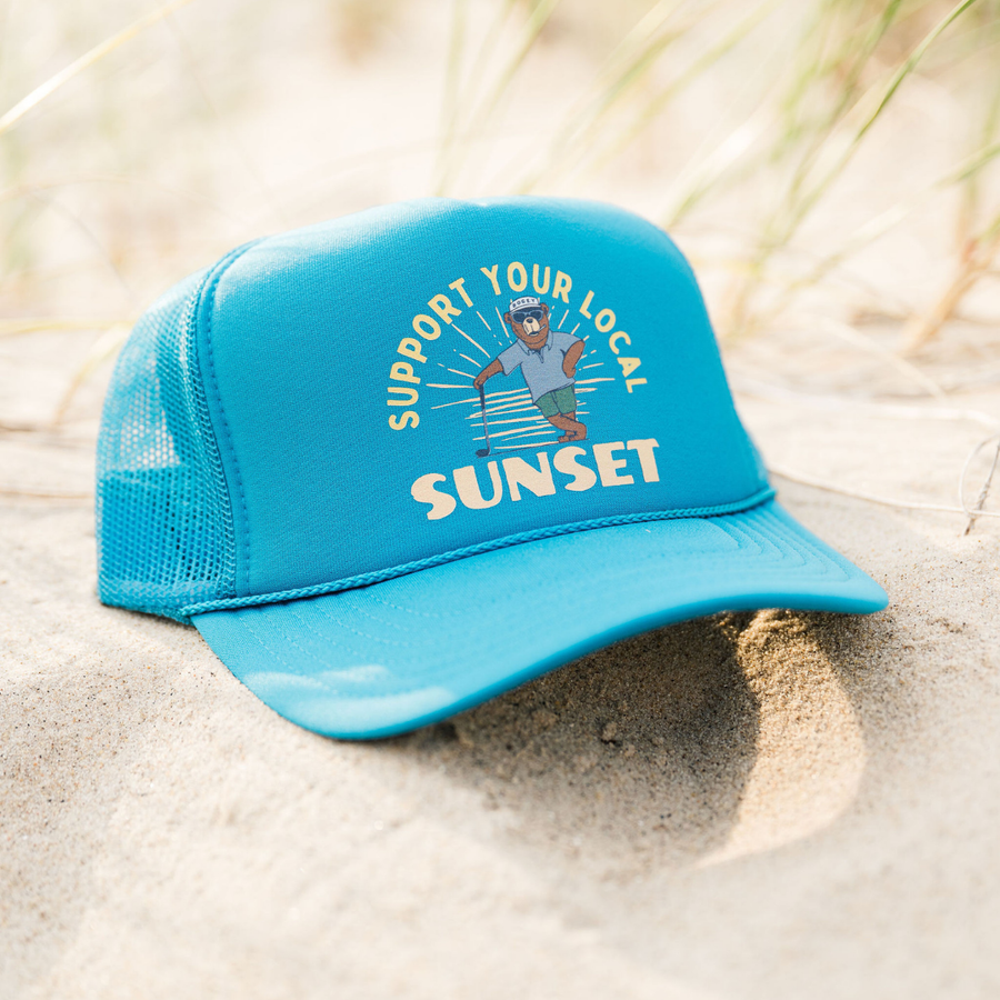 Support Your Local Sunset Trucker Hat