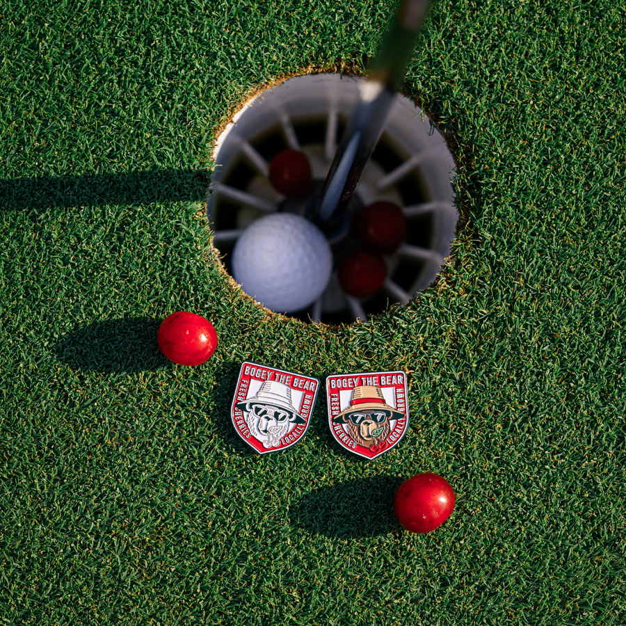 Bogey Cherry Bear Ball Marker
