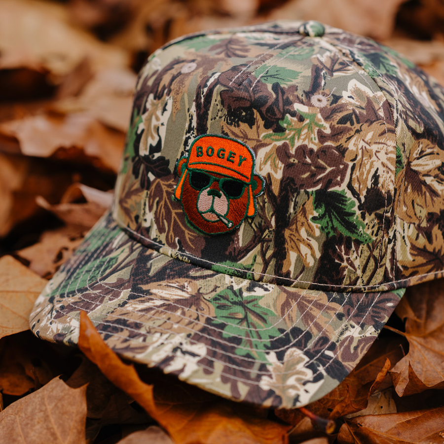 Bogey the Bear Camo Hat