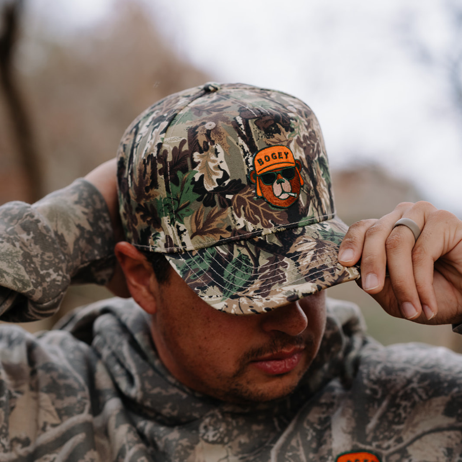 Bogey the Bear Camo Hat