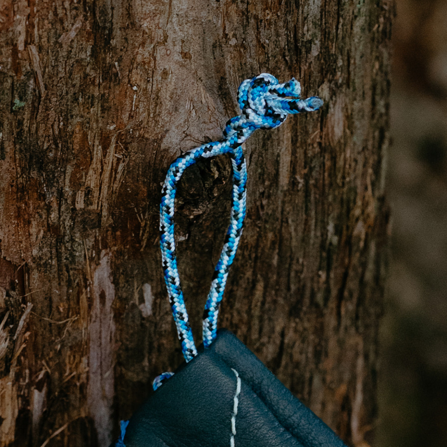 Lone Pines Diamond-Stitched Valuables Pouch