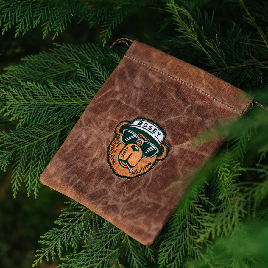 Bogey Waxed Ripstop Valuables Pouch
