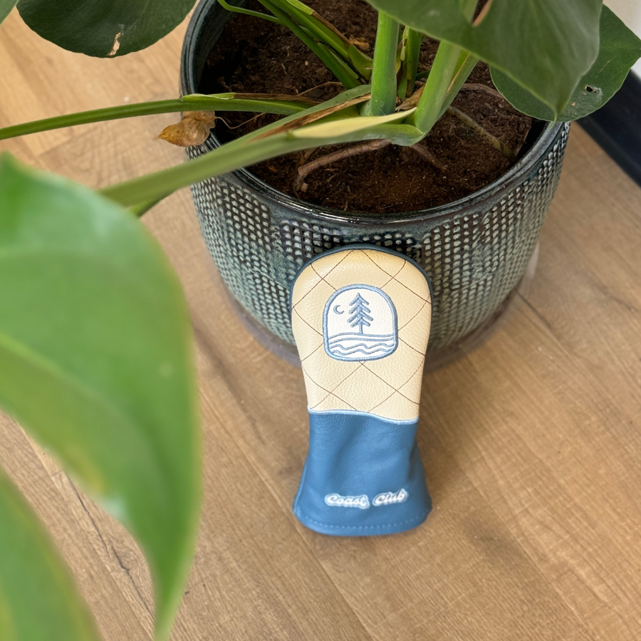 Coast Club Wavy Leather Headcovers
