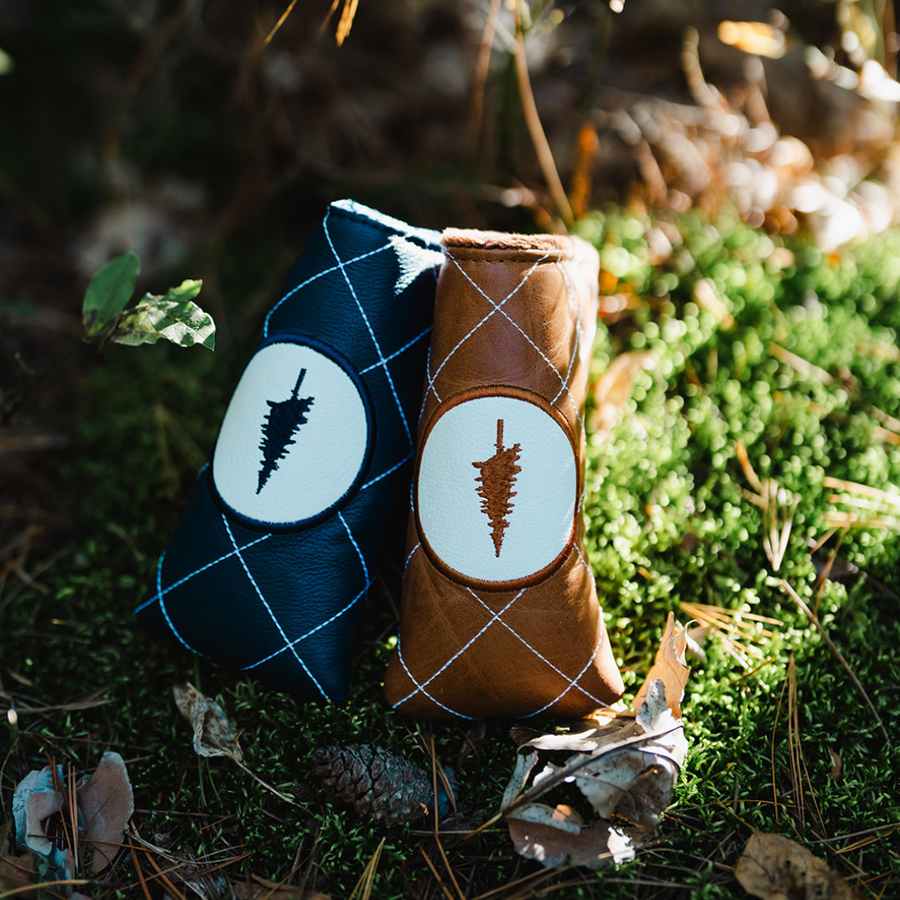 Lone Pines Quilt Leather Headcovers