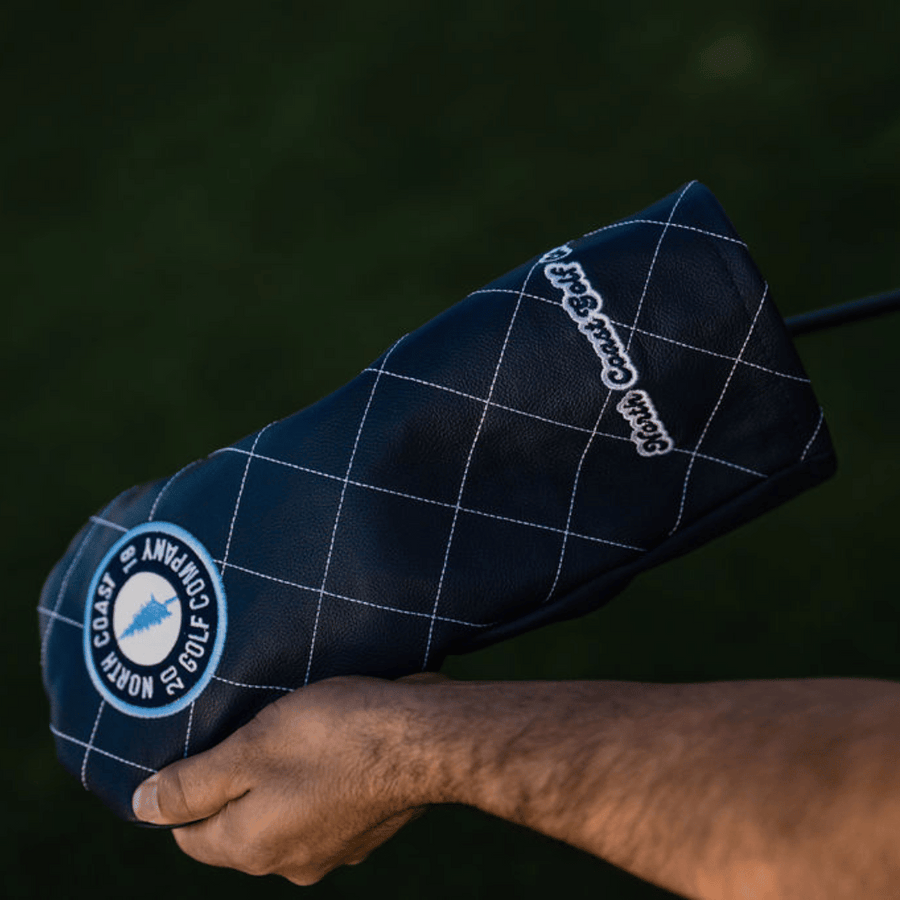 Summer Blues Leather Headcovers