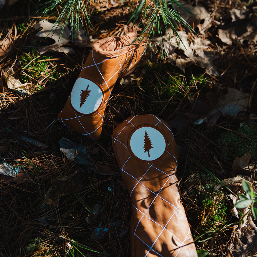 Lone Pines Quilt Leather Headcovers