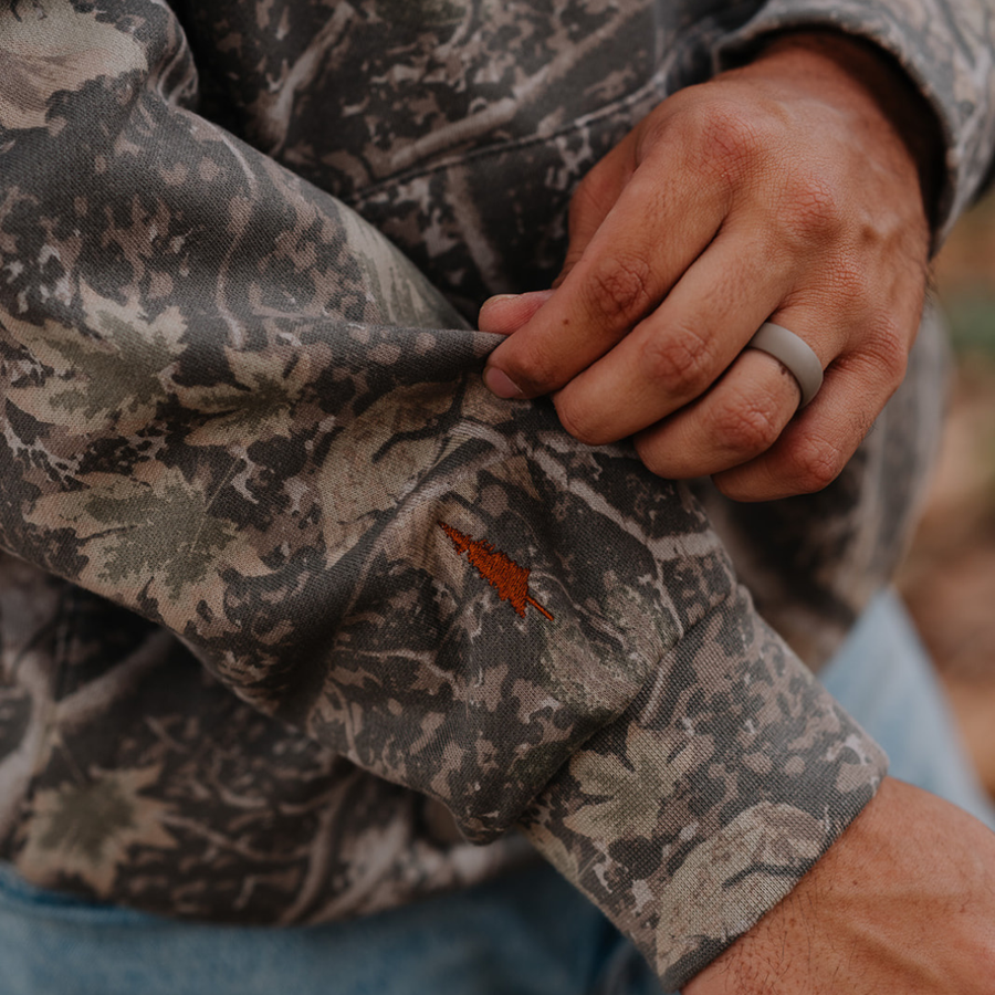 Bogey the Bear Camo Hoodie