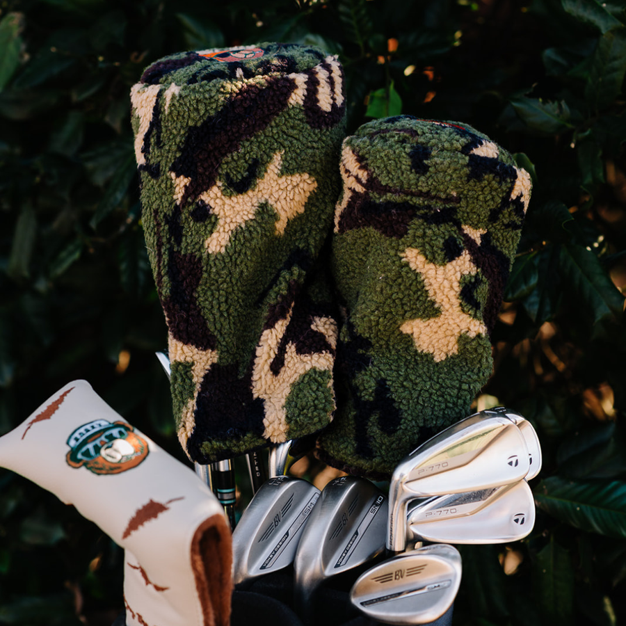 Bogey Camo Sherpa Barrel Headcovers