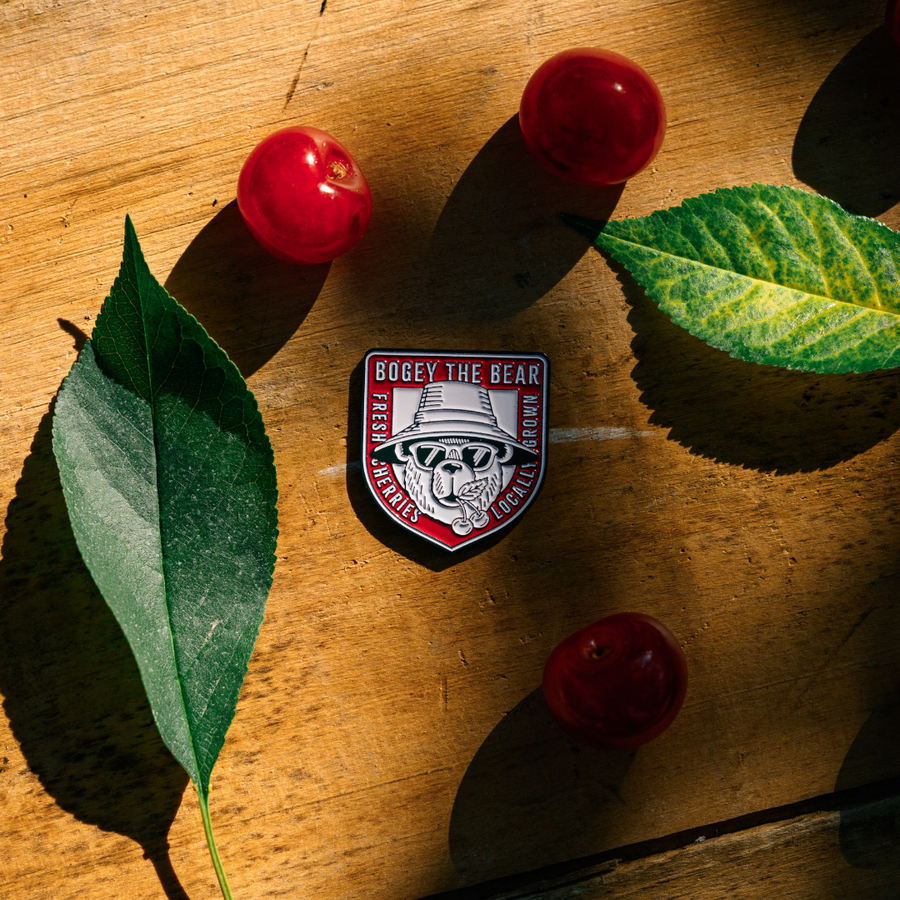 Bogey Cherry Bear Ball Marker