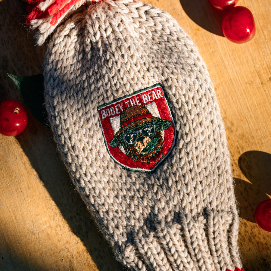 Bogey Cherry Bear Knit Headcovers