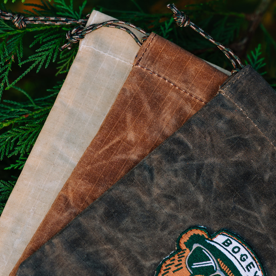 Bogey Waxed Ripstop Valuables Pouch